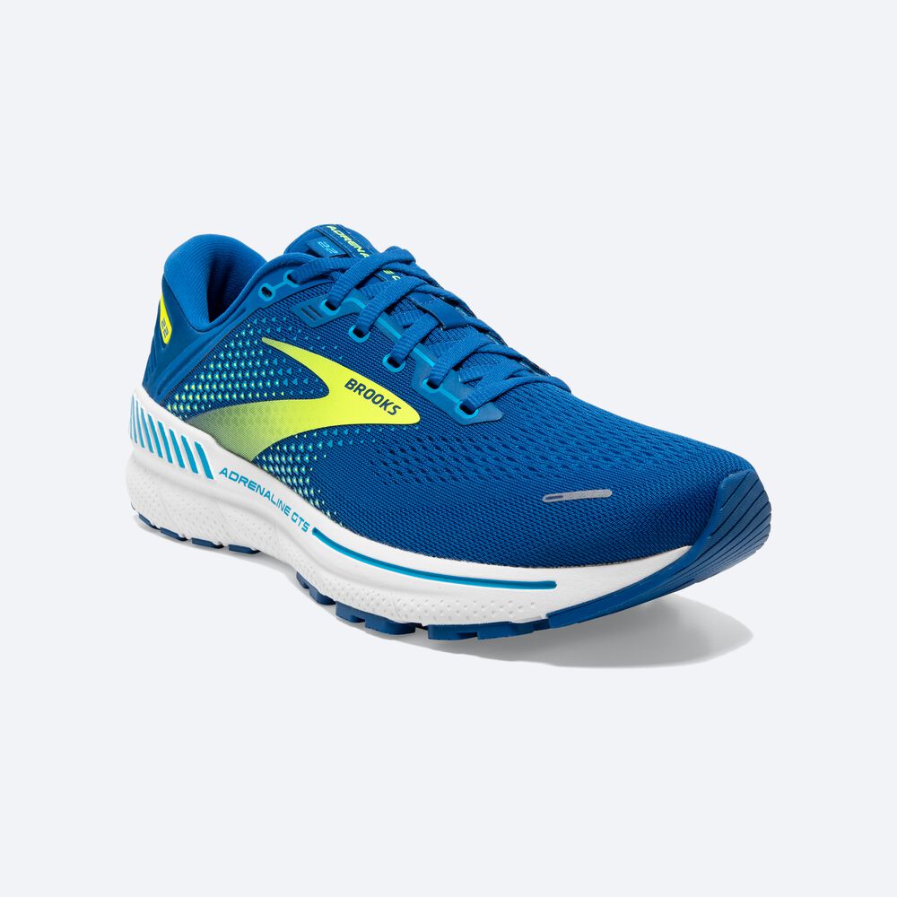 Brooks Adrenaline GTS 22 παπουτσια για τρεξιμο ανδρικα μπλε/ασπρα | GR820534