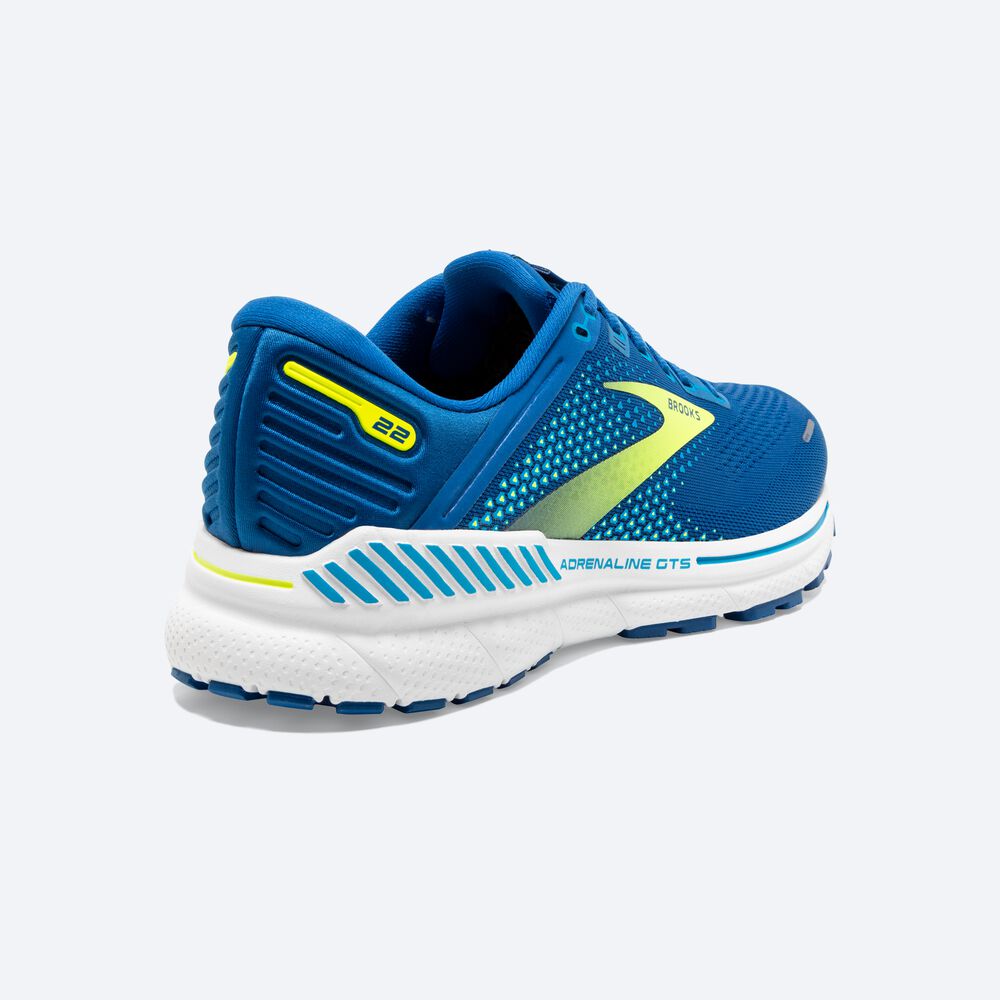 Brooks Adrenaline GTS 22 παπουτσια για τρεξιμο ανδρικα μπλε/ασπρα | GR820534