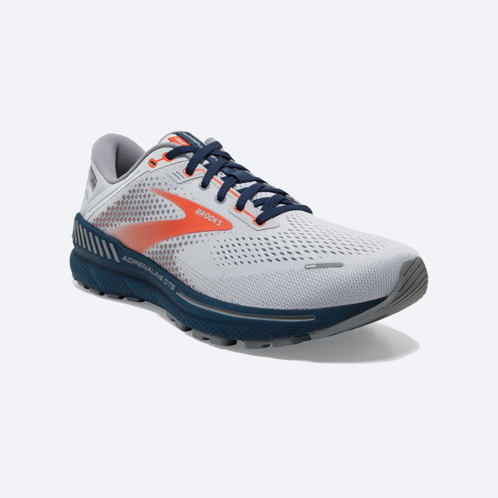 Brooks Adrenaline GTS 22 παπουτσια για τρεξιμο ανδρικα κοκκινα/καφε | GR954207