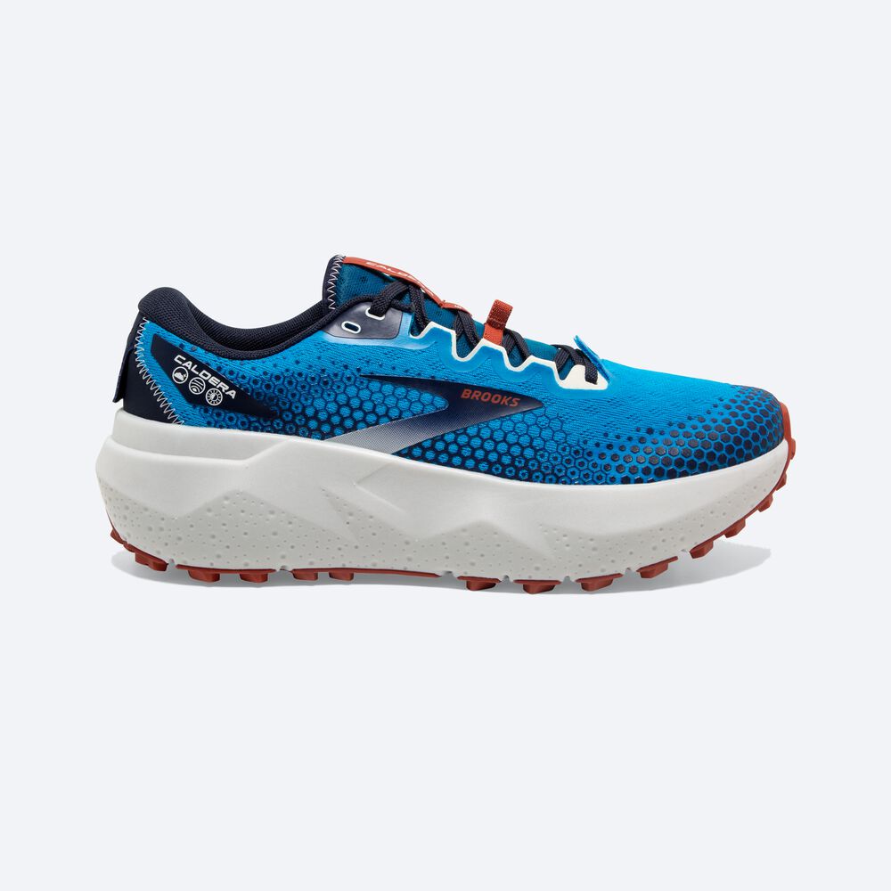 Brooks Caldera 6 παπουτσια trail running ανδρικα σκουρο μπλε/μπλε | GR197635