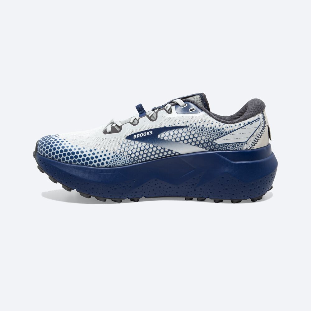 Brooks Caldera 6 παπουτσια trail running ανδρικα γκρι/μπλε | GR301958