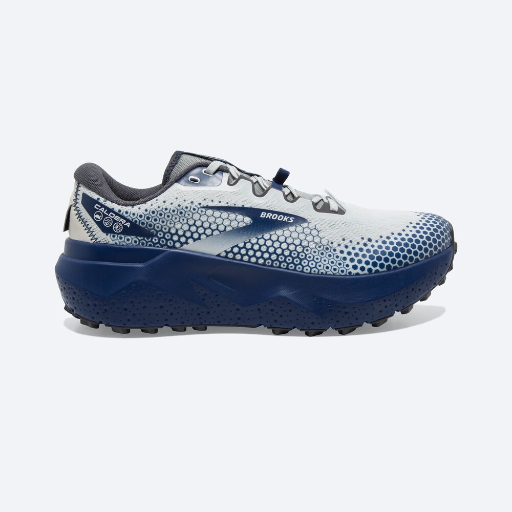 Brooks Caldera 6 παπουτσια trail running ανδρικα γκρι/μπλε | GR301958