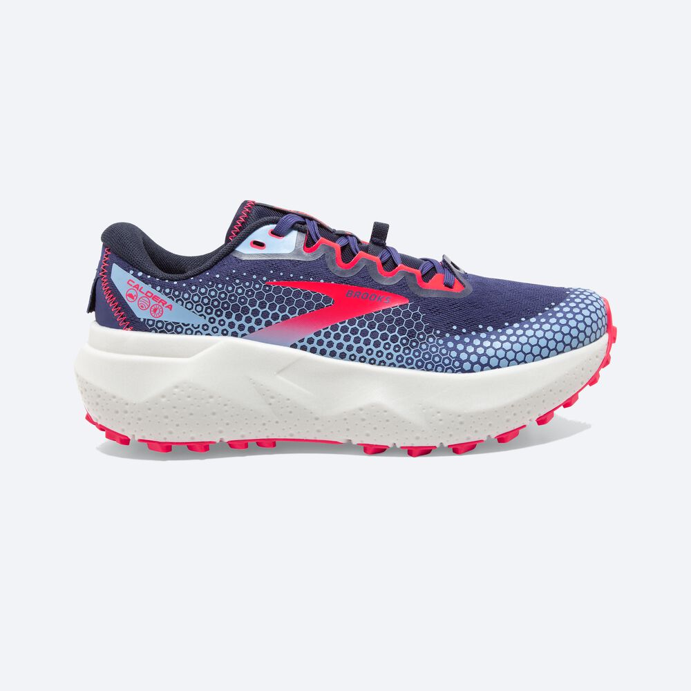 Brooks Caldera 6 παπουτσια trail running γυναικεια βαθυ/ροζ | GR719634