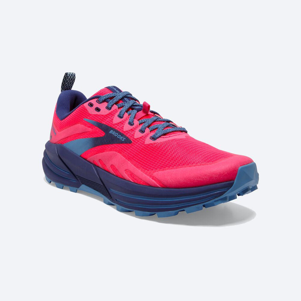 Brooks Cascadia 16 παπουτσια trail running γυναικεια ροζ | GR247196