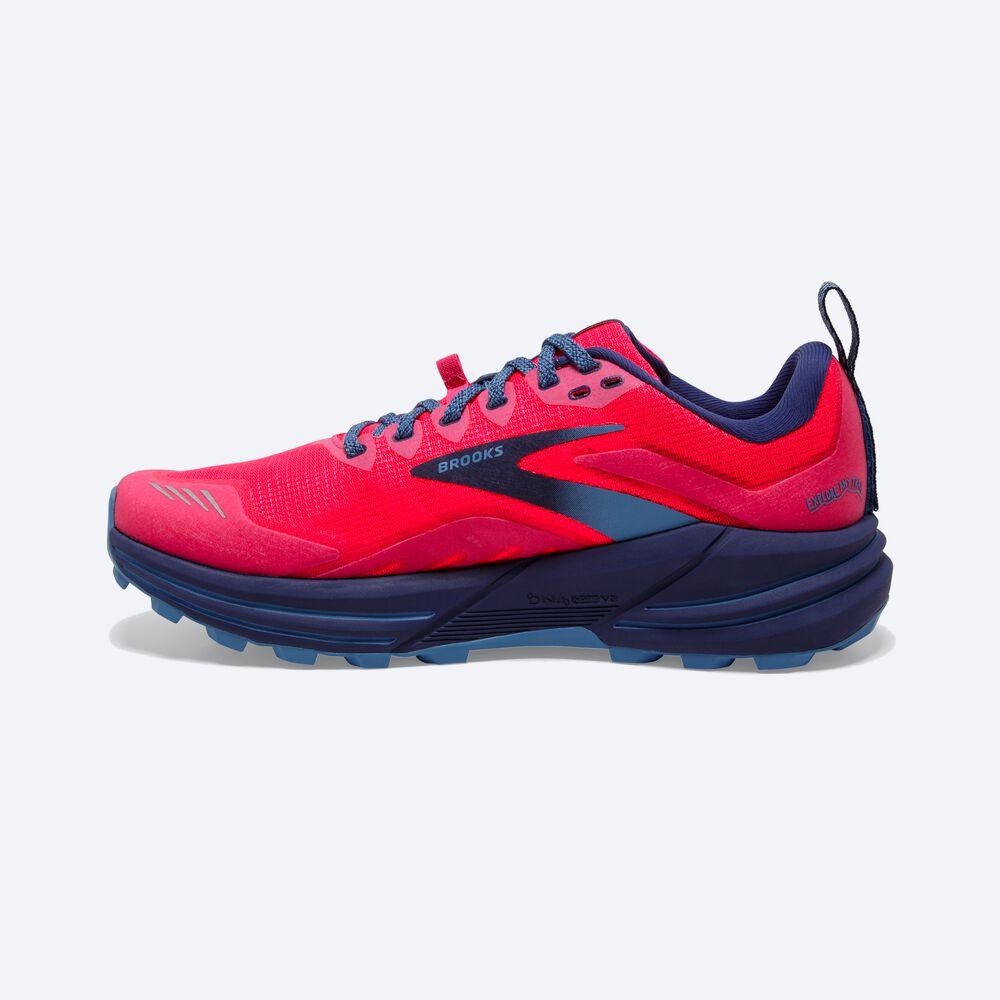 Brooks Cascadia 16 παπουτσια trail running γυναικεια ροζ | GR247196