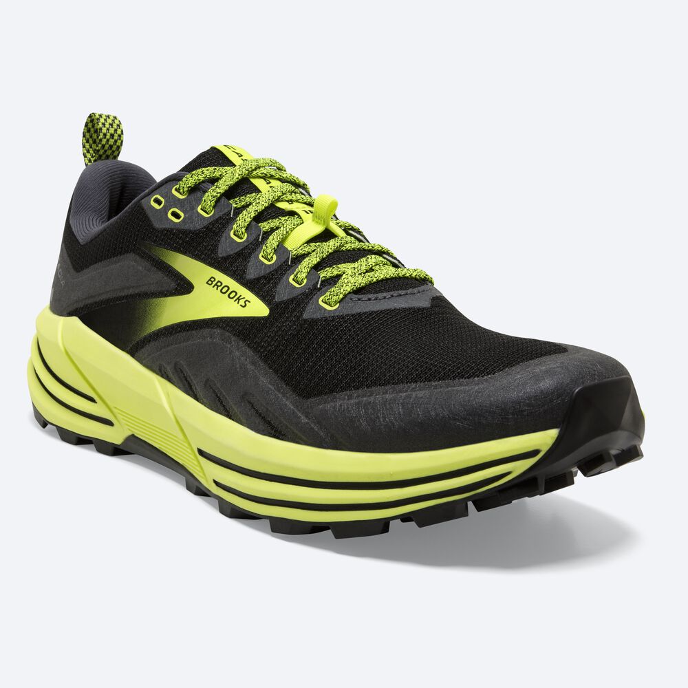 Brooks Cascadia 16 παπουτσια trail running ανδρικα μαυρα | GR320485