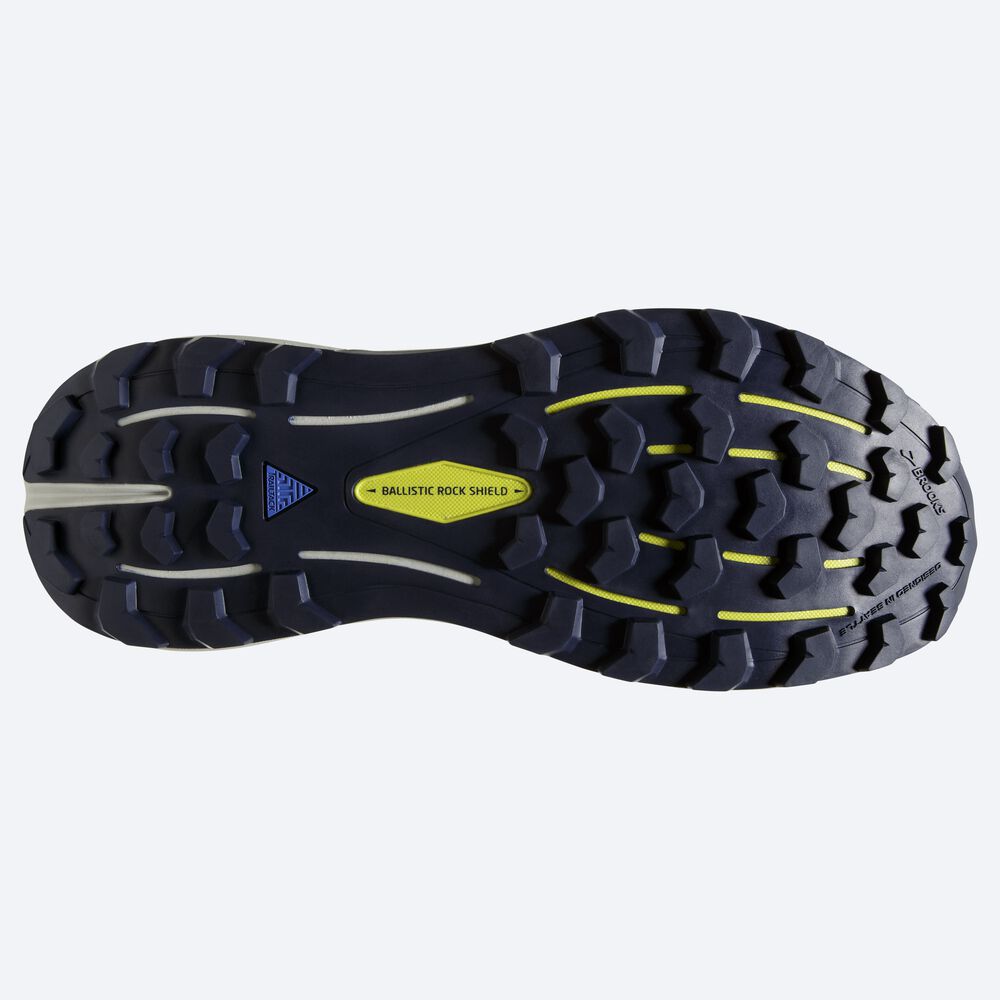 Brooks Cascadia 16 παπουτσια trail running ανδρικα μπλε/σκουρο μπλε/ανοιχτο πρασινο | GR602578