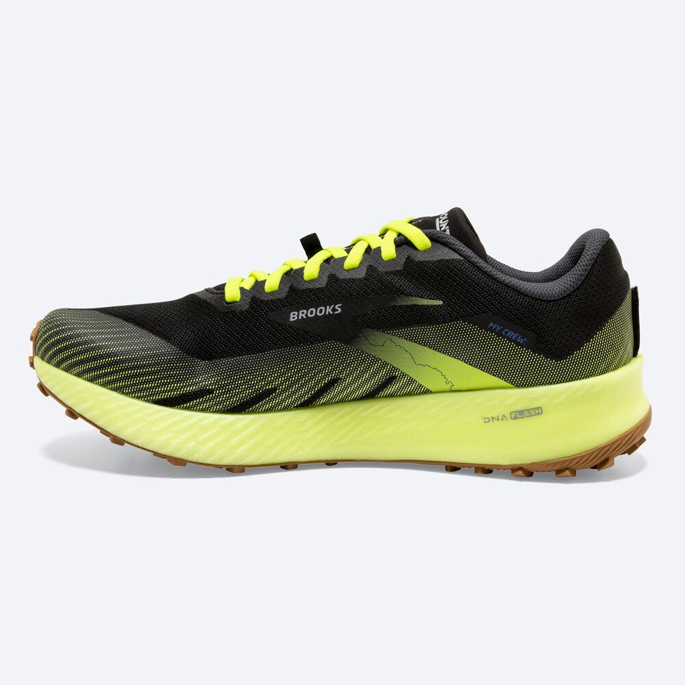 Brooks Catamount παπουτσια trail running ανδρικα μαυρα | GR865120