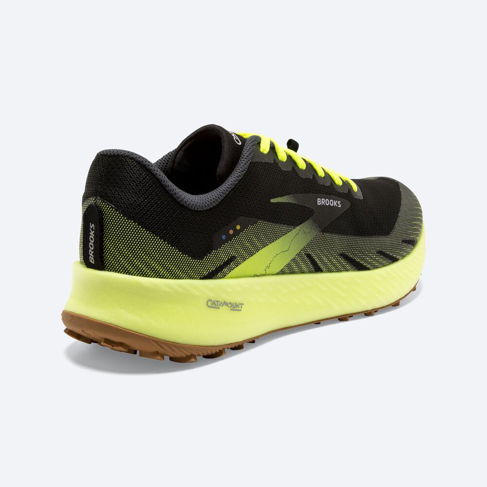 Brooks Catamount παπουτσια trail running ανδρικα μαυρα | GR865120