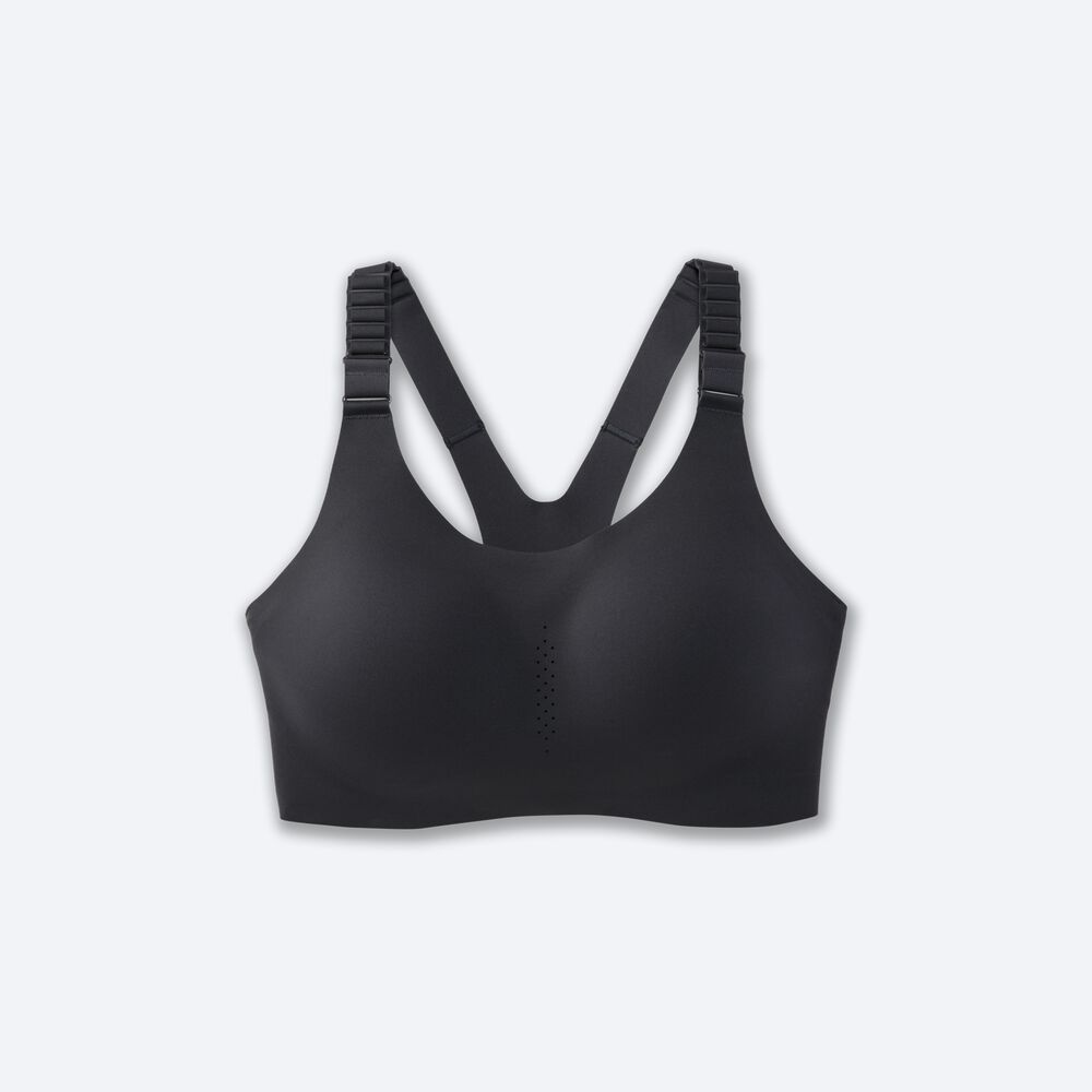 Brooks Dare Racerback Run Bra 2.0 αθλητικα σουτιεν γυναικεια γκρι | GR015284