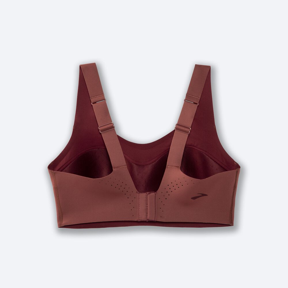 Brooks Dare Scoopback Run Bra αθλητικα σουτιεν γυναικεια Terracotta | GR869345