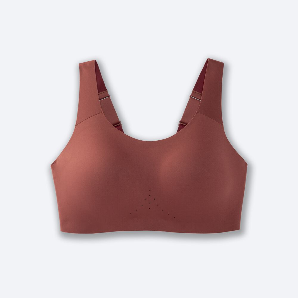 Brooks Dare Scoopback Run Bra αθλητικα σουτιεν γυναικεια Terracotta | GR869345