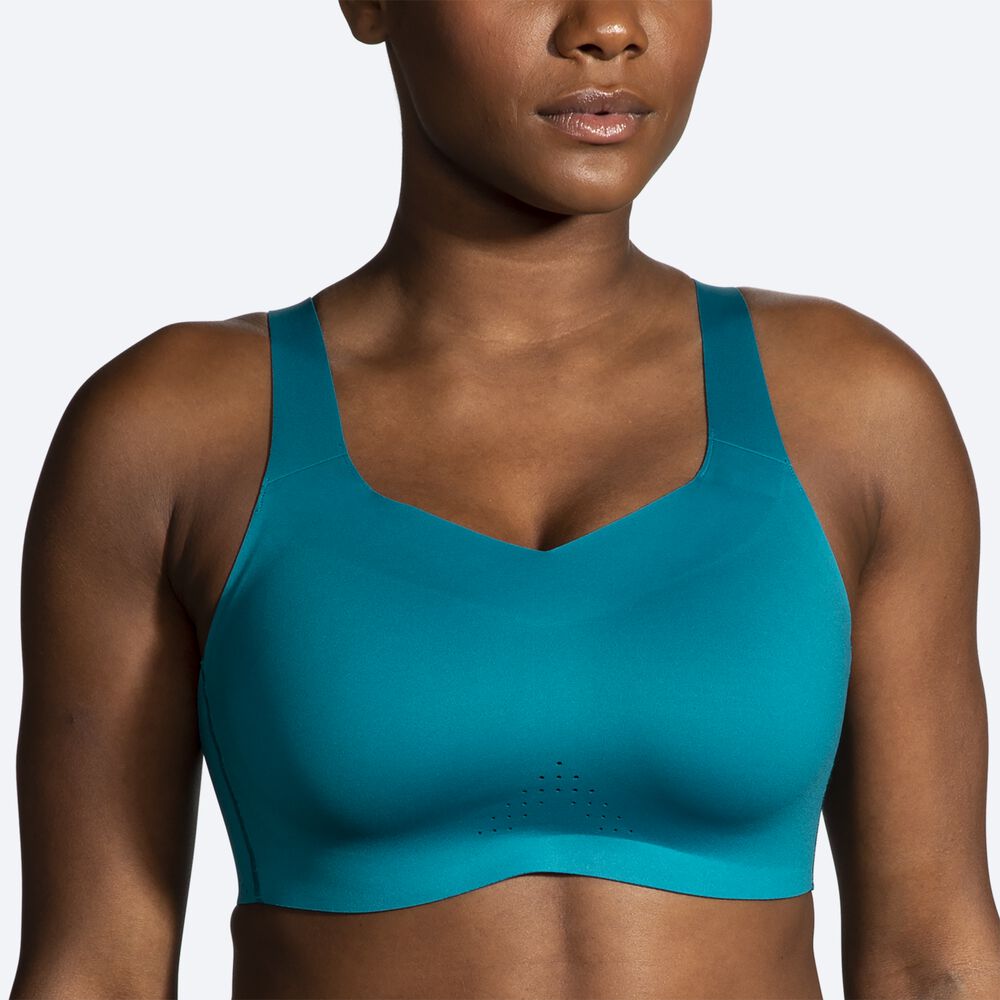 Brooks Dare Underwire Run Bra αθλητικα σουτιεν γυναικεια πρασινο | GR468529