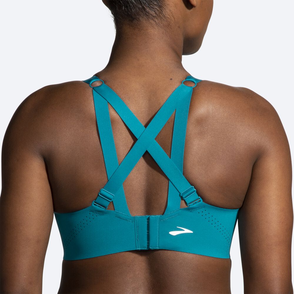 Brooks Dare Underwire Run Bra αθλητικα σουτιεν γυναικεια πρασινο | GR468529