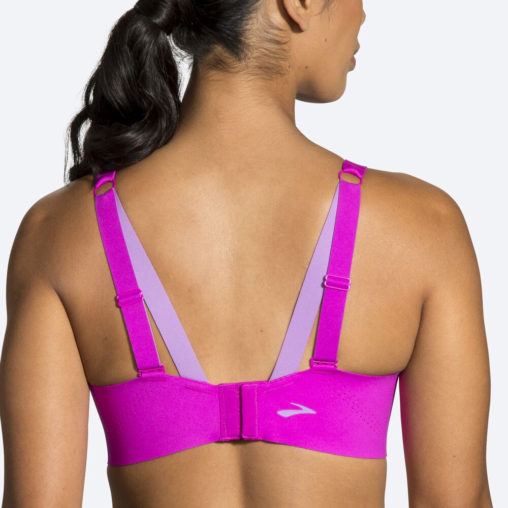 Brooks Dare Underwire Run Bra αθλητικα σουτιεν γυναικεια ροζ/μωβ | GR478129