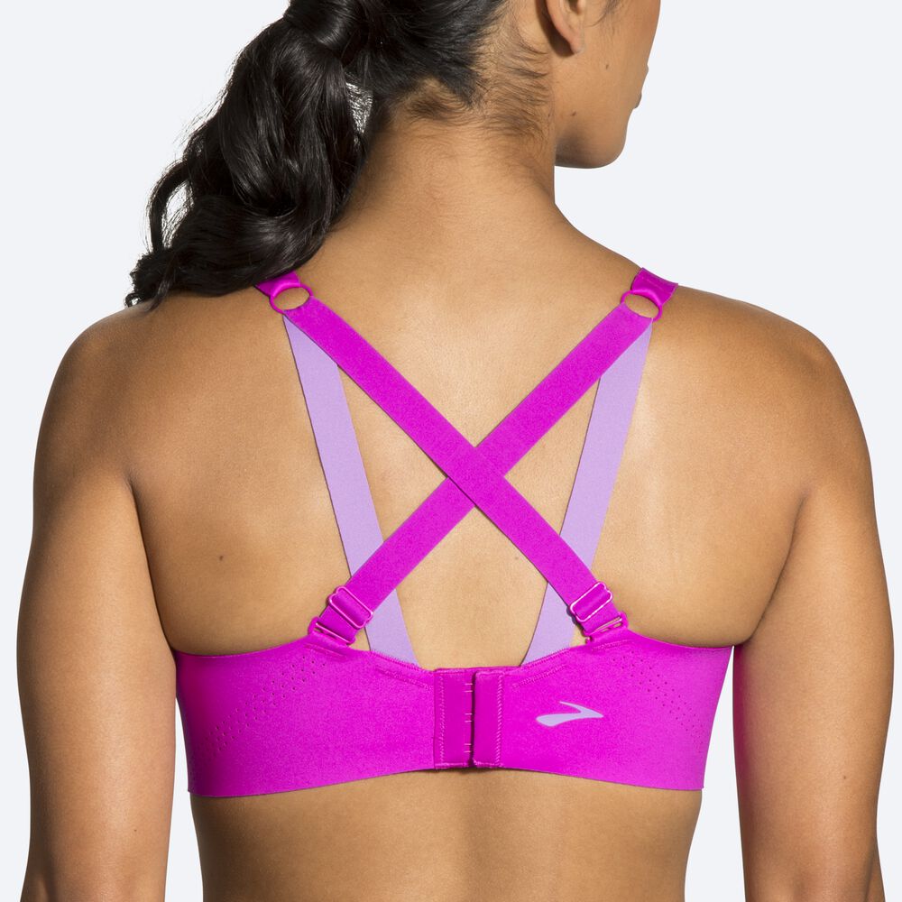 Brooks Dare Underwire Run Bra αθλητικα σουτιεν γυναικεια ροζ/μωβ | GR478129