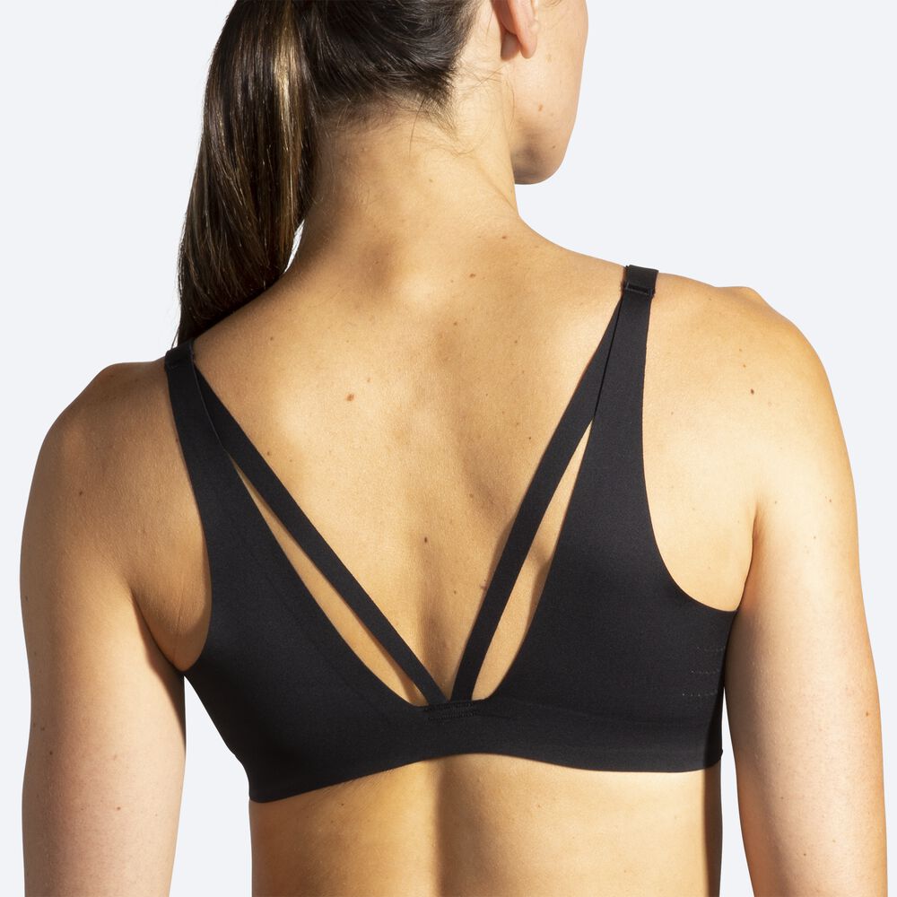 Brooks Dare strappy Run Bra αθλητικα σουτιεν γυναικεια μαυρα | GR254630