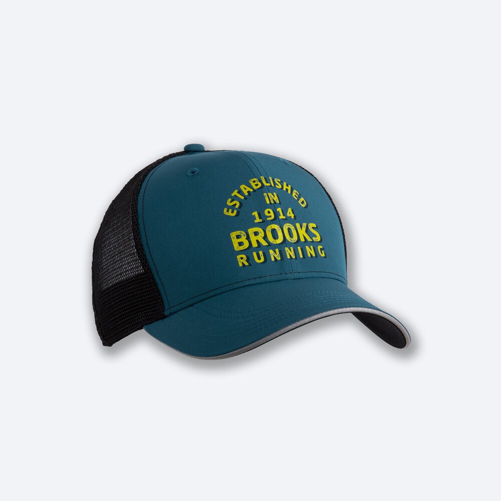 Brooks Discovery Trucker καπελα ανδρικα βαθυ πρασινο | GR705912