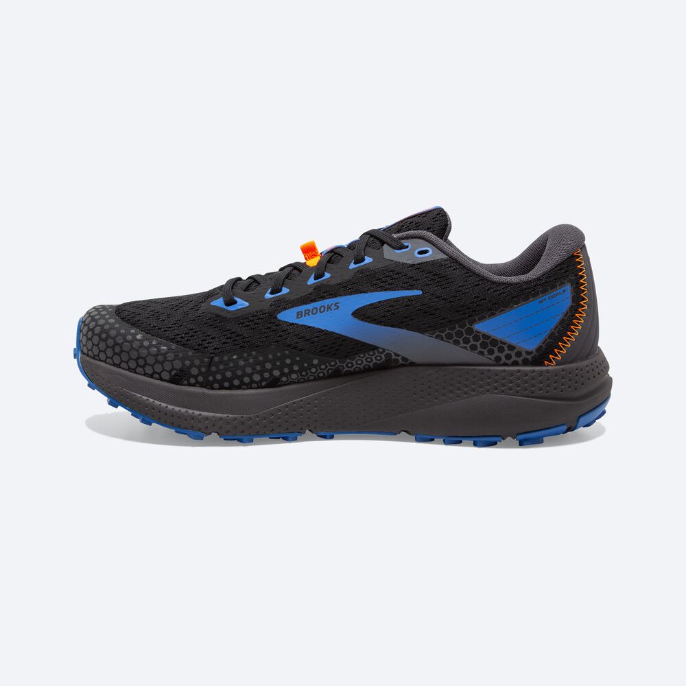 Brooks Divide 3 παπουτσια trail running ανδρικα μαυρα/μπλε | GR095372