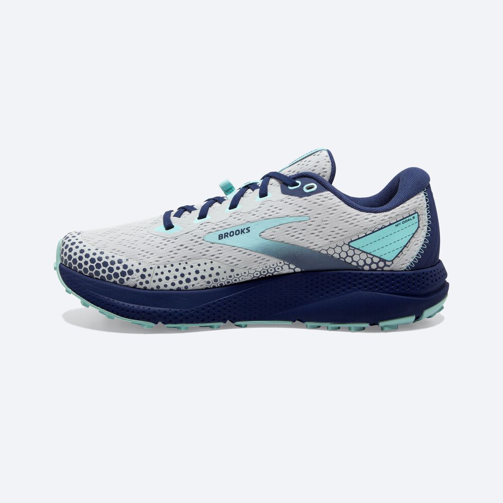 Brooks Divide 3 παπουτσια trail running γυναικεια γκρι/μπλε | GR768905