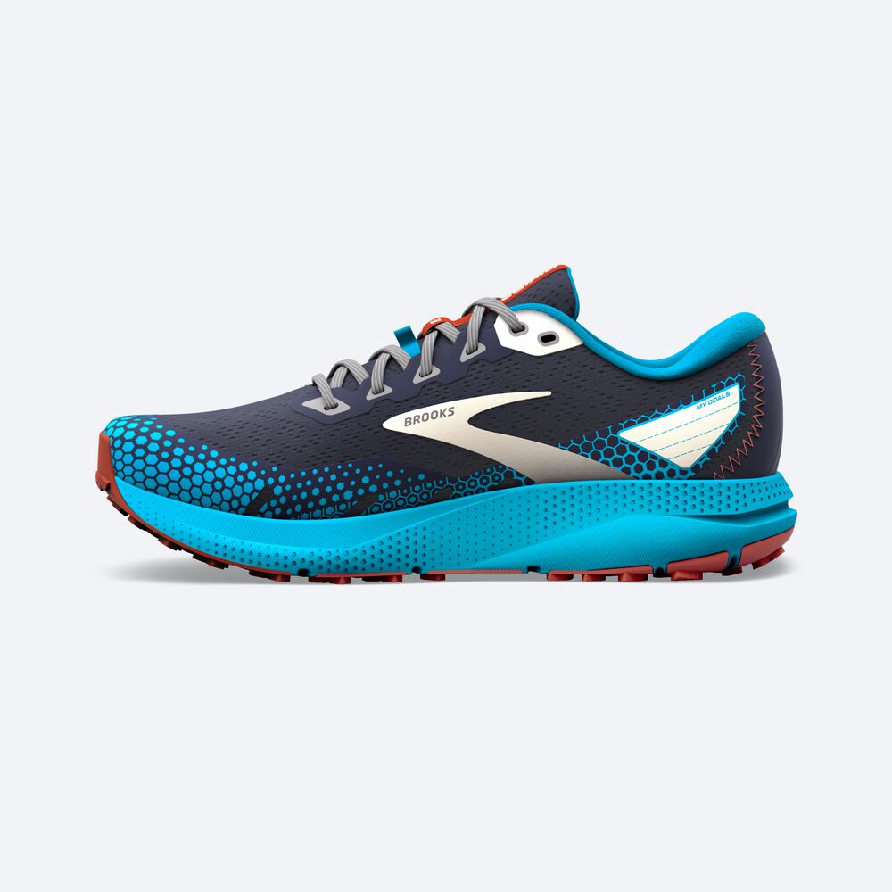 Brooks Divide 3 παπουτσια trail running ανδρικα σκουρο μπλε/μπλε | GR807134