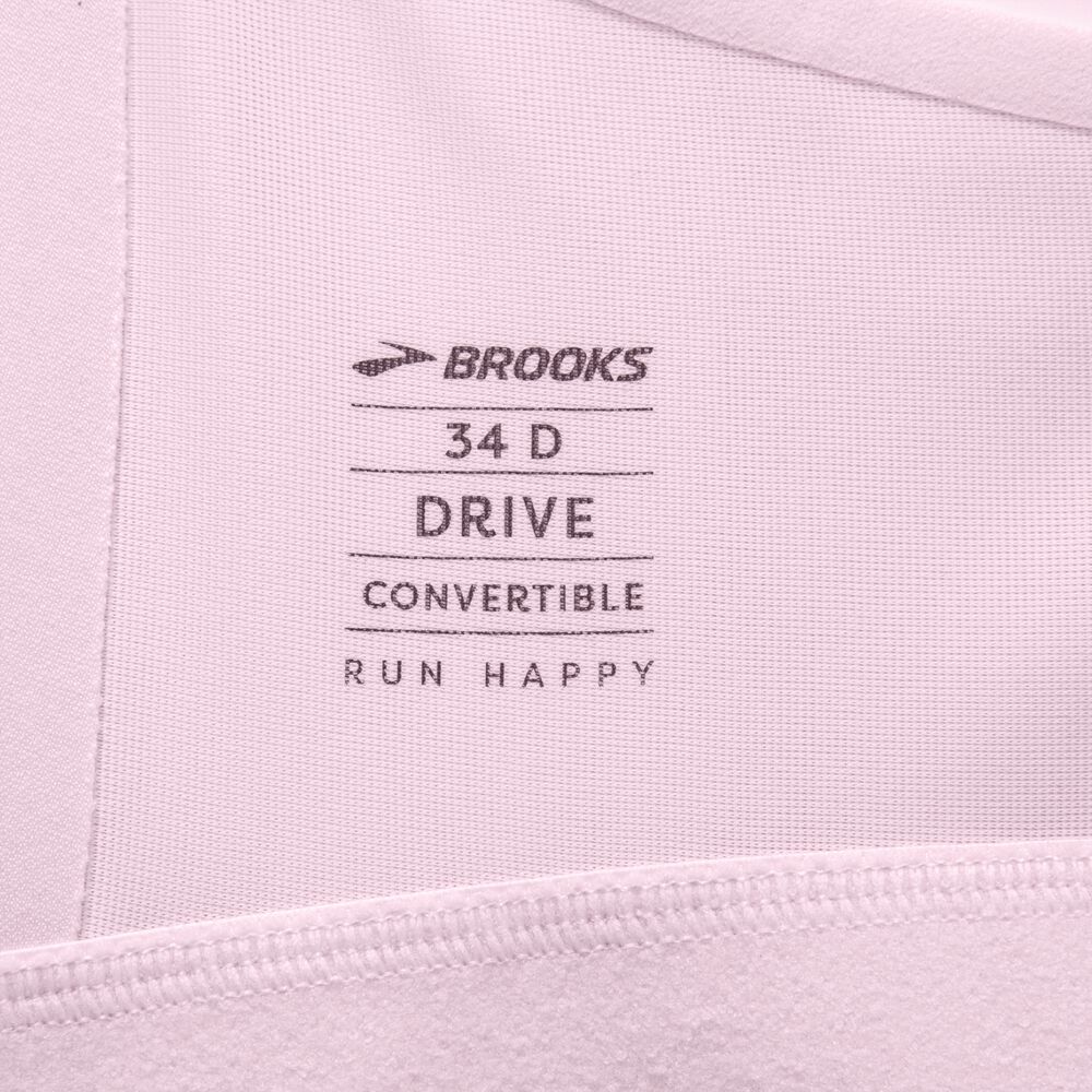 Brooks Drive Convertible Run Bra αθλητικα σουτιεν γυναικεια ροζ | GR912485