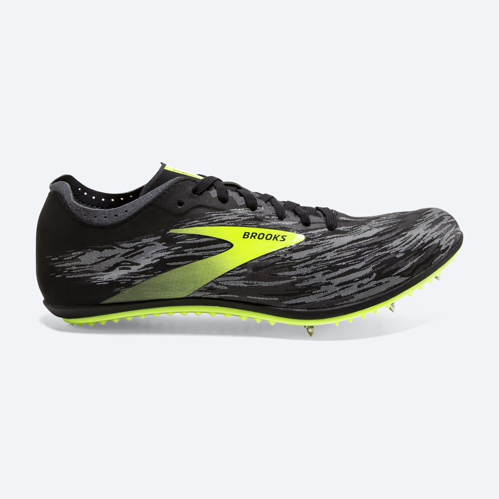 Brooks ELMN8 v5 παπουτσια spikes ανδρικα μαυρα/γκρι | GR104895