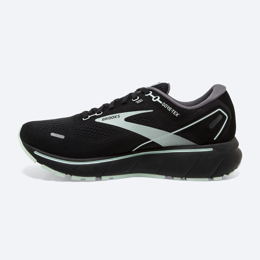 Brooks Ghost 14 GTX παπουτσια για τρεξιμο γυναικεια μαυρα/ανοιχτο τυρκουάζ | GR948610