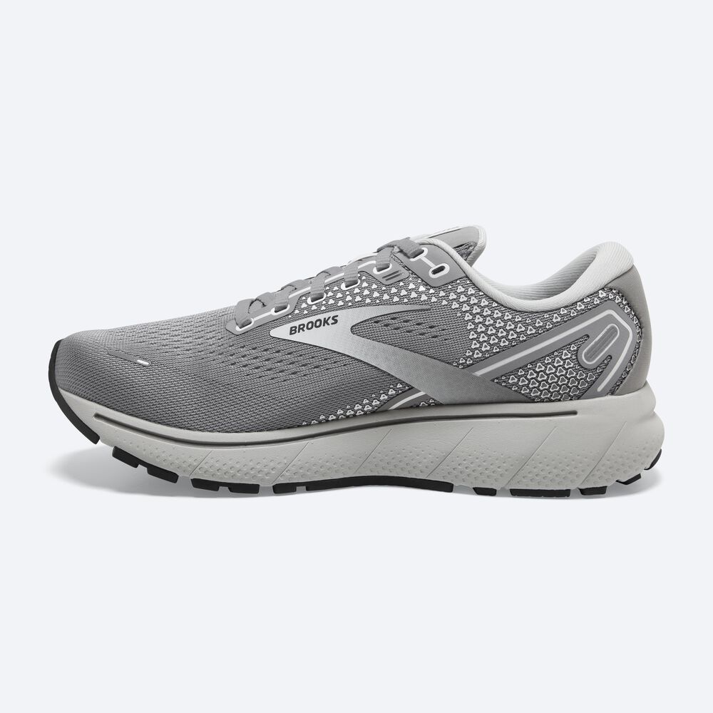 Brooks Ghost 14 παπουτσια για τρεξιμο γυναικεια γκρι | GR328041