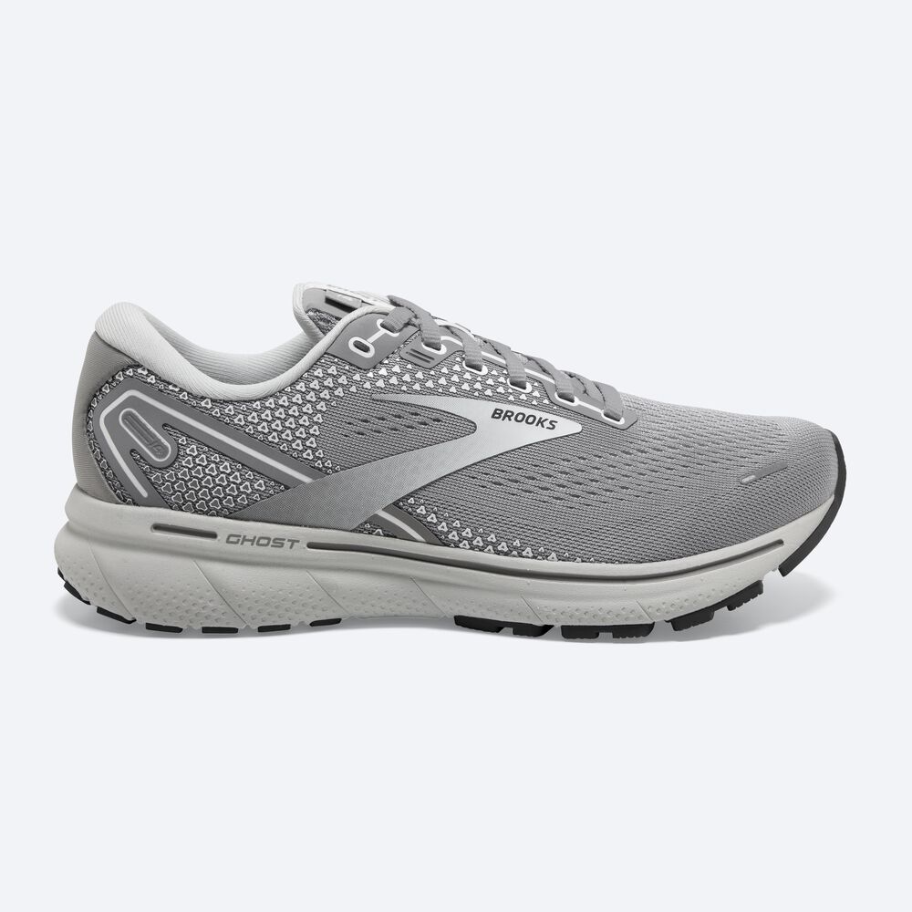 Brooks Ghost 14 παπουτσια για τρεξιμο γυναικεια γκρι | GR328041