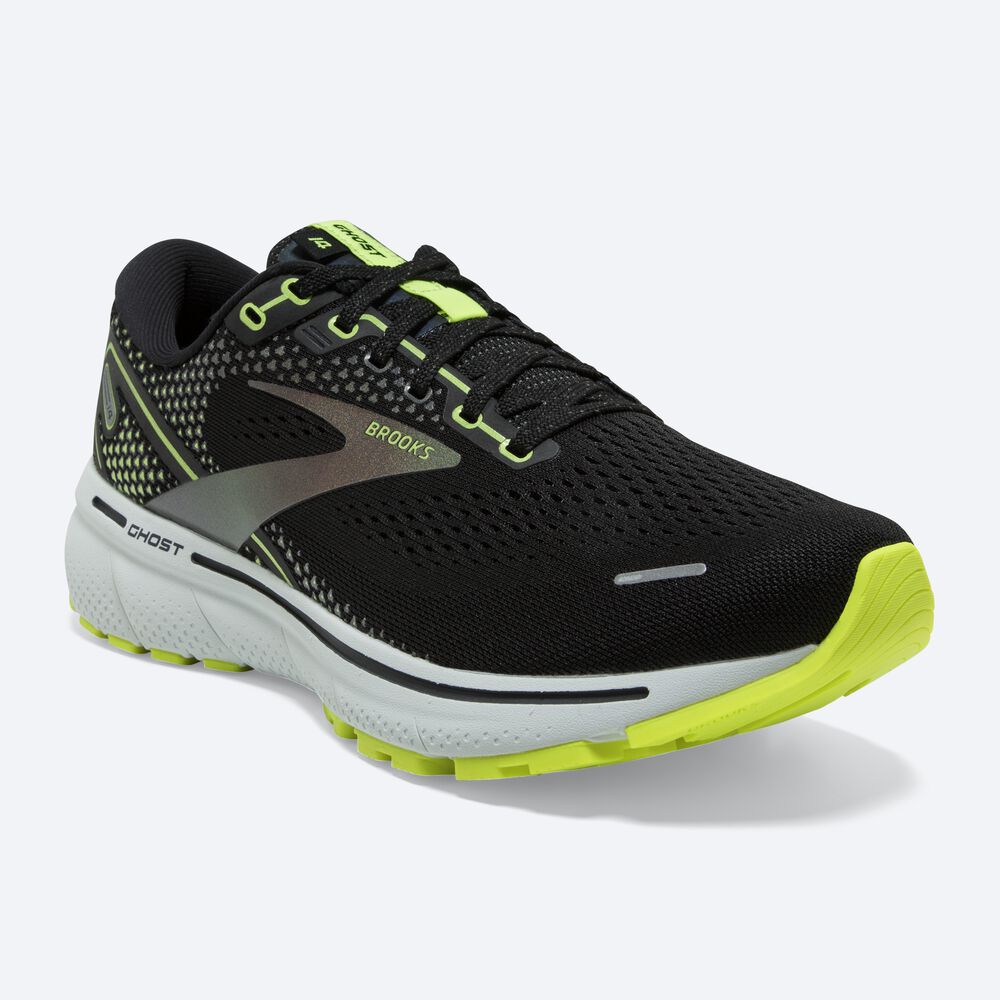 Brooks Ghost 14 παπουτσια για τρεξιμο γυναικεια μαυρα/μπλε | GR612583