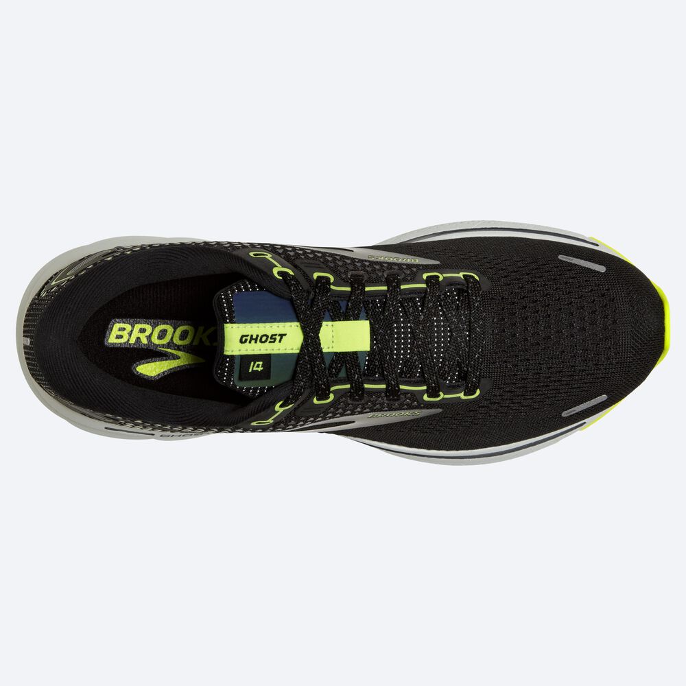 Brooks Ghost 14 παπουτσια για τρεξιμο γυναικεια μαυρα/μπλε | GR612583