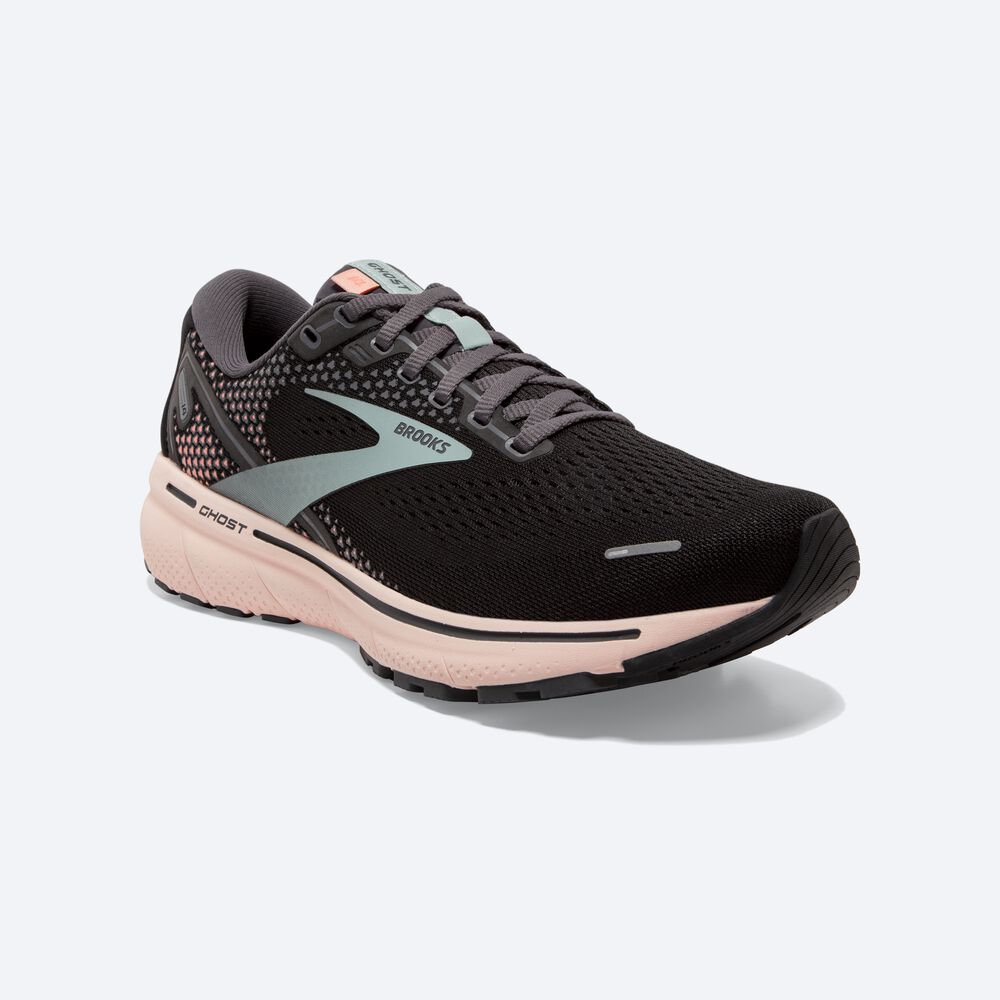 Brooks Ghost 14 παπουτσια για τρεξιμο γυναικεια μαυρα | GR783105