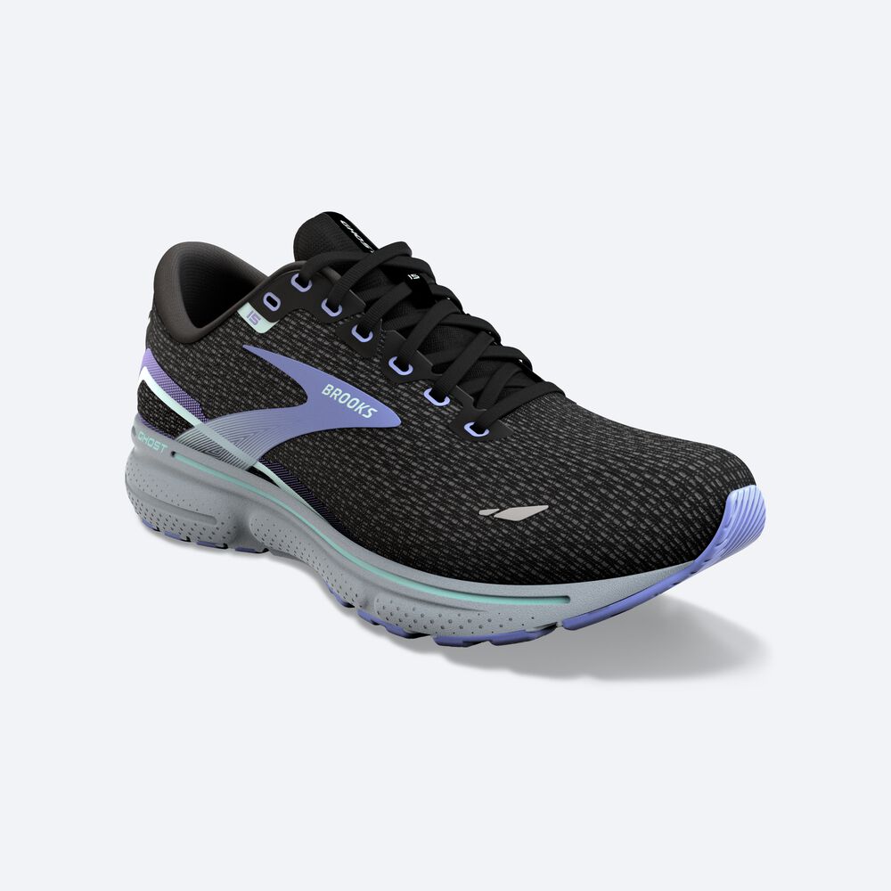 Brooks Ghost 15 αθλητικα παπουτσια running γυναικεια μαυρα | GR980136