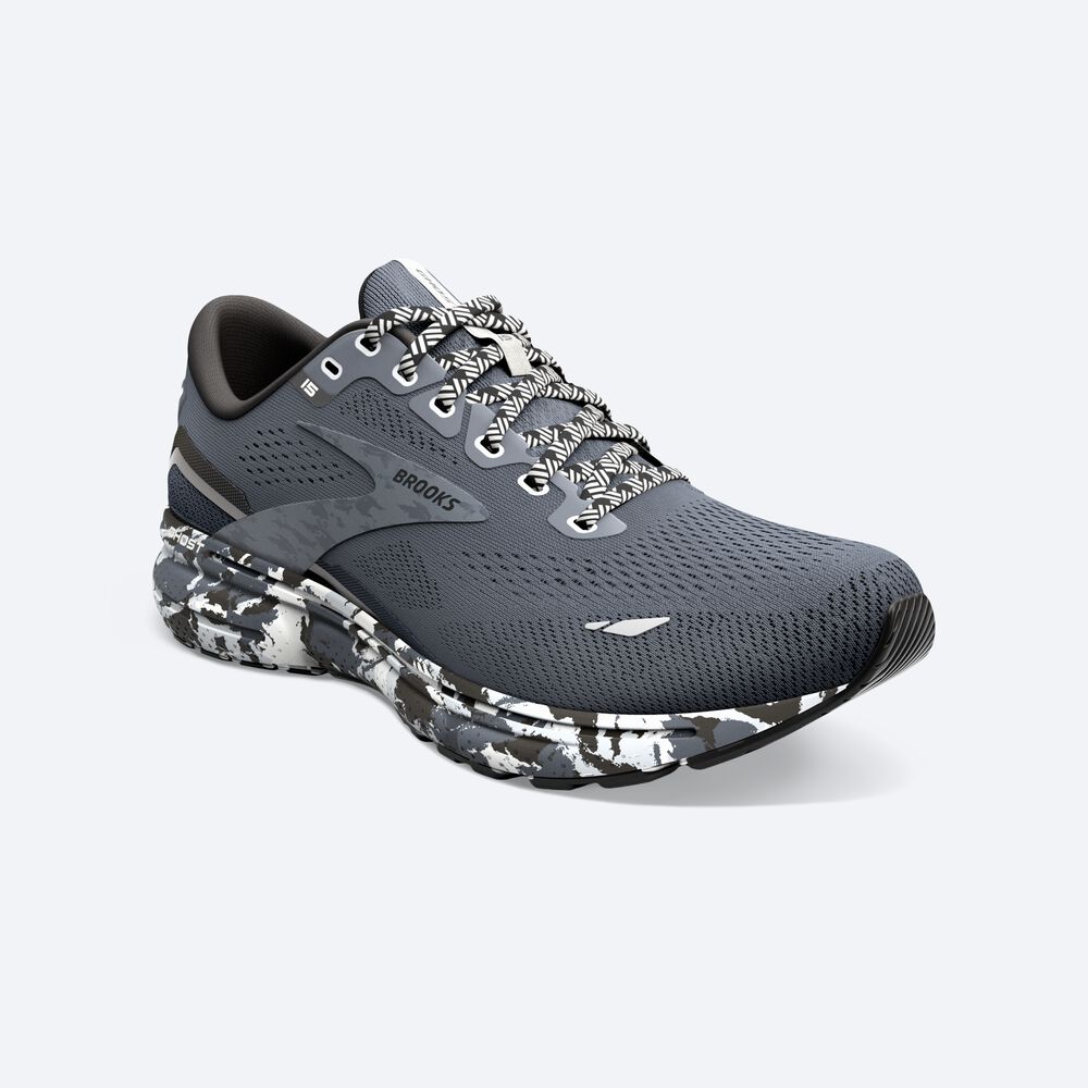 Brooks Ghost 15 παπουτσια για τρεξιμο ανδρικα μαυρα | GR371402