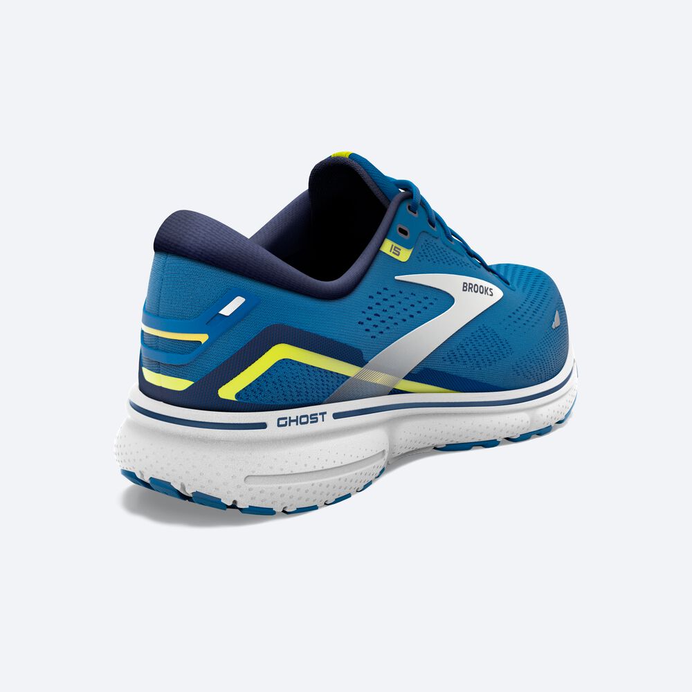 Brooks Ghost 15 παπουτσια για τρεξιμο ανδρικα μπλε/ασπρα | GR629548