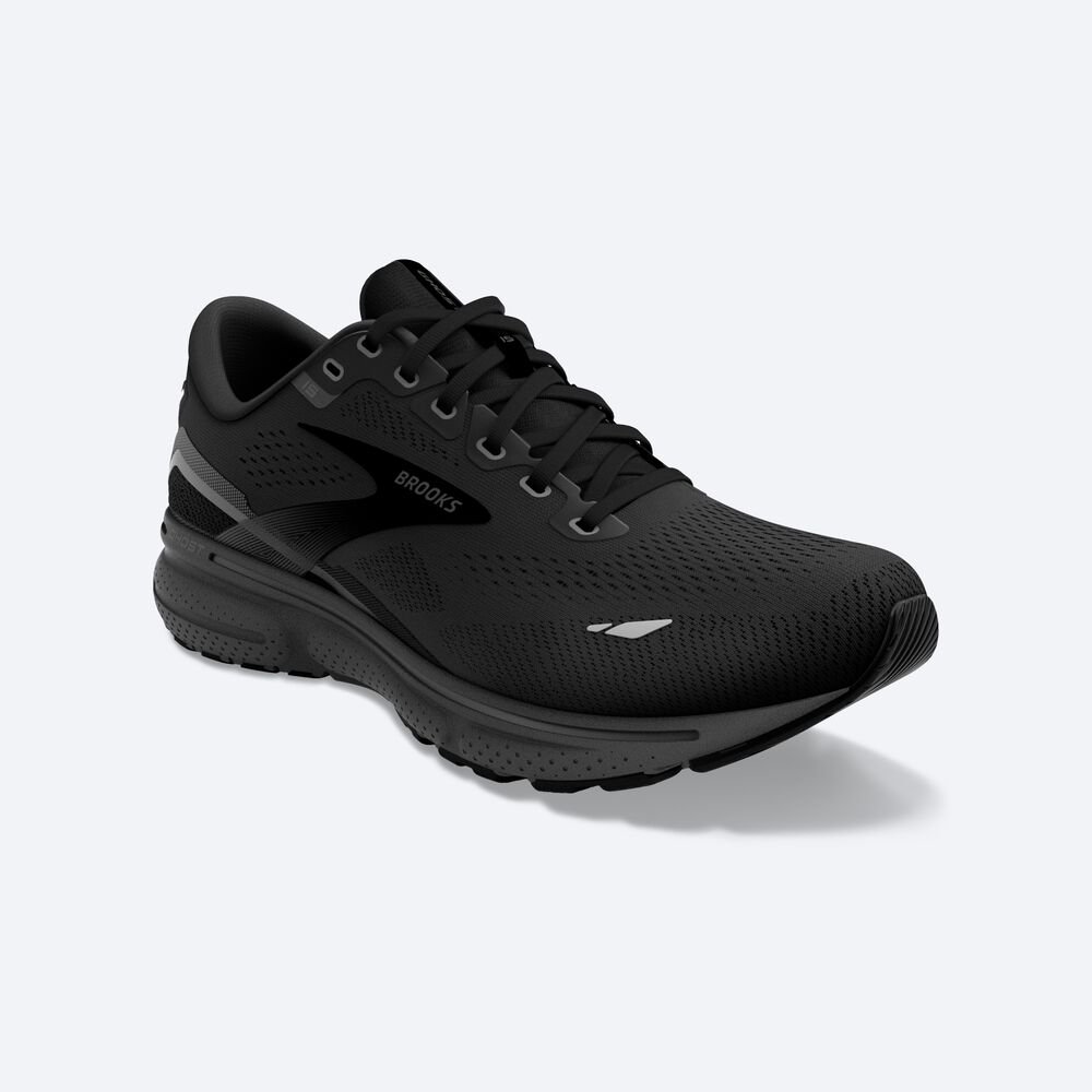 Brooks Ghost 15 παπουτσια για τρεξιμο ανδρικα μαυρα | GR751690