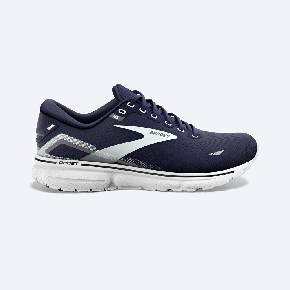 Brooks Ghost 15 παπουτσια για τρεξιμο γυναικεια σκουρο μπλε | GR079641