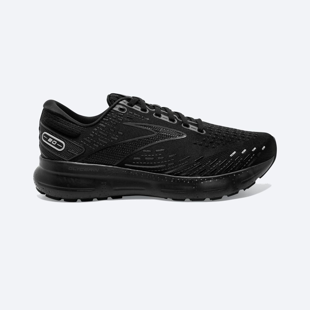 Brooks Glycerin 20 παπουτσια για τρεξιμο γυναικεια μαυρα | GR051239