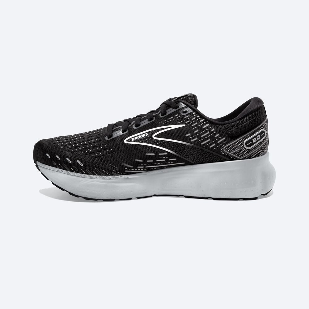 Brooks Glycerin 20 παπουτσια για τρεξιμο ανδρικα μαυρα/ασπρα | GR245013