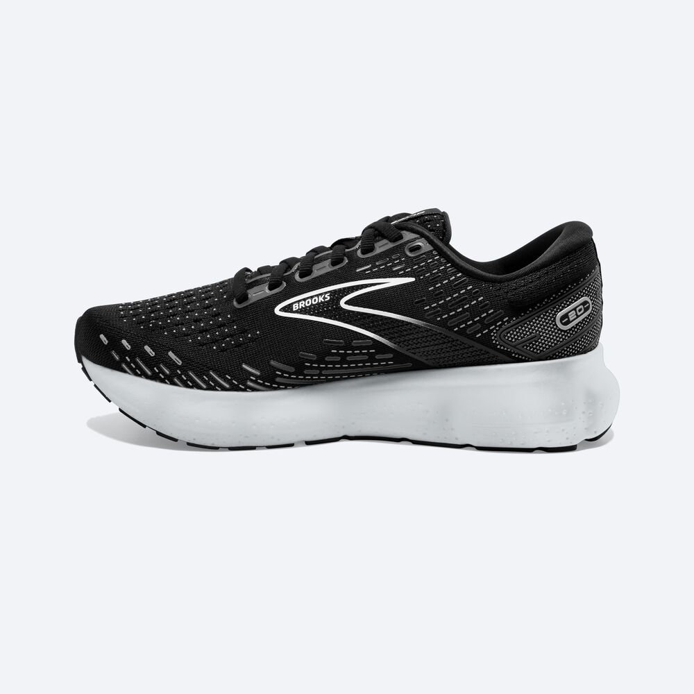 Brooks Glycerin 20 παπουτσια για τρεξιμο γυναικεια μαυρα/ασπρα | GR647305