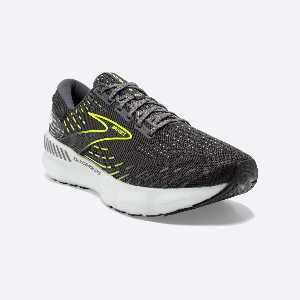 Brooks Glycerin GTS 20 αθλητικα παπουτσια running γυναικεια ασπρα | GR615937