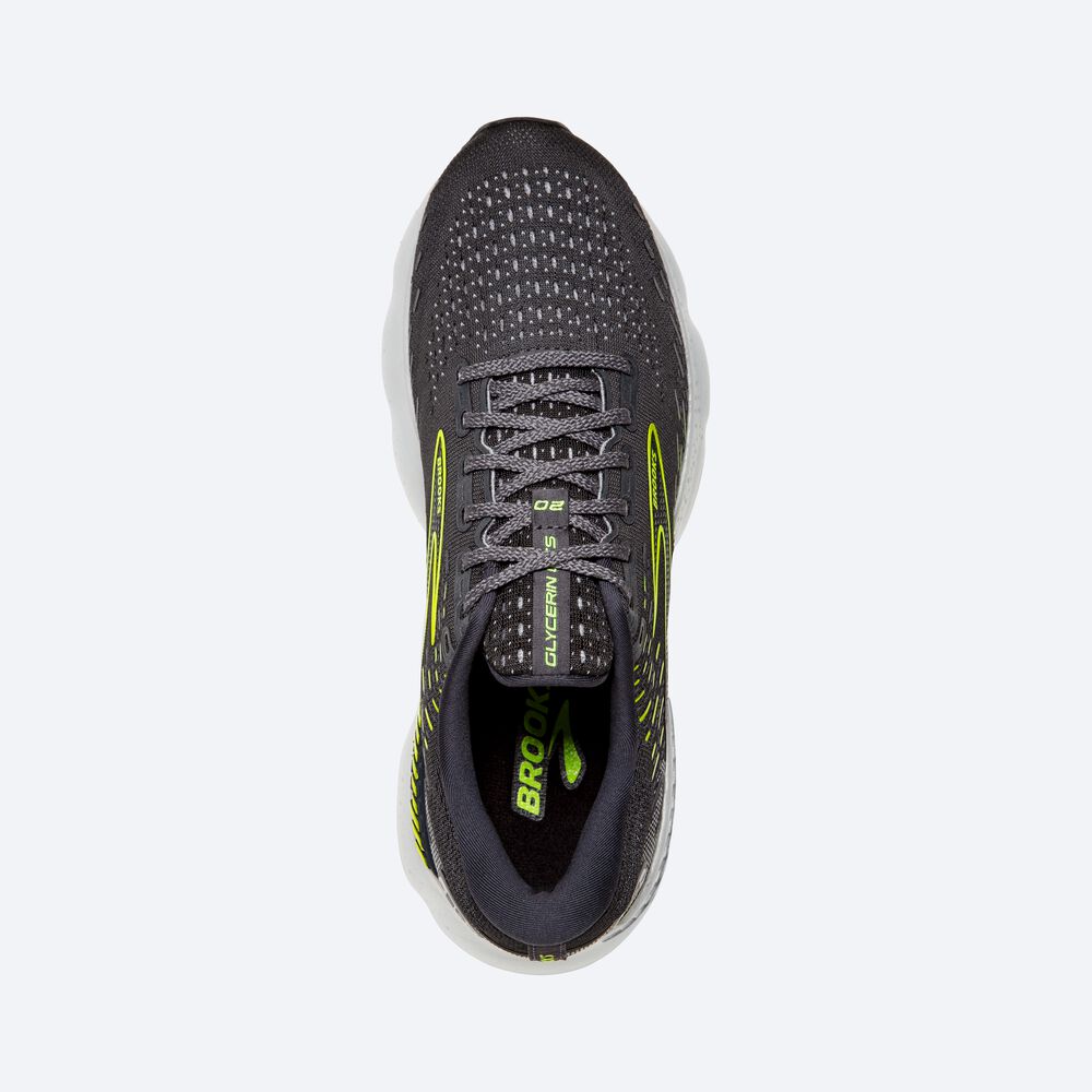 Brooks Glycerin GTS 20 αθλητικα παπουτσια running γυναικεια ασπρα | GR615937