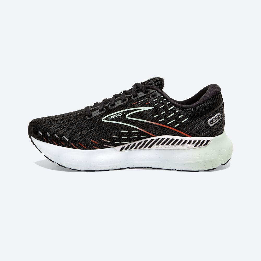 Brooks Glycerin GTS 20 παπουτσια για τρεξιμο γυναικεια μαυρα/κοκκινα | GR073456