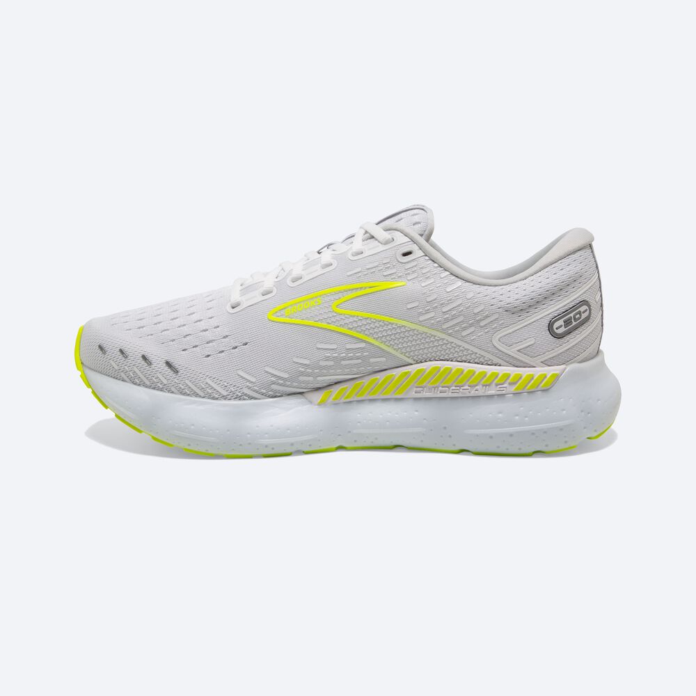 Brooks Glycerin GTS 20 παπουτσια για τρεξιμο ανδρικα ασπρα | GR129374