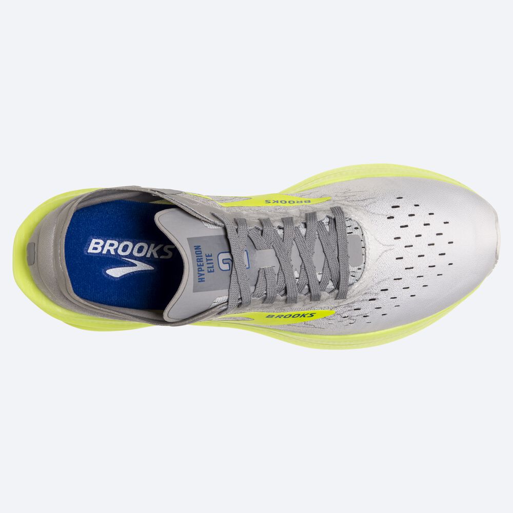 Brooks Hyperion Elite 2 παπουτσια για τρεξιμο ανδρικα ασπρα/ασημι | GR082935