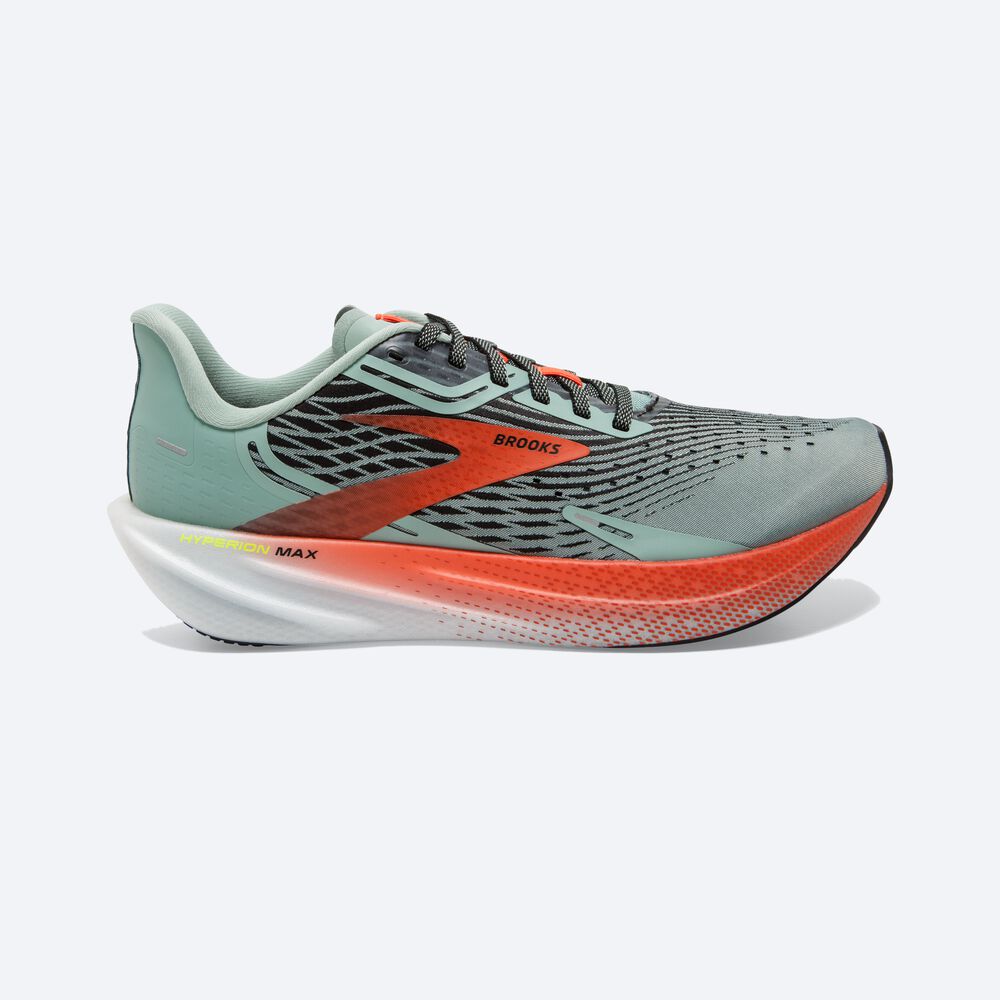 Brooks Hyperion Max παπουτσια για τρεξιμο ανδρικα μπλε/ροζ | GR349860