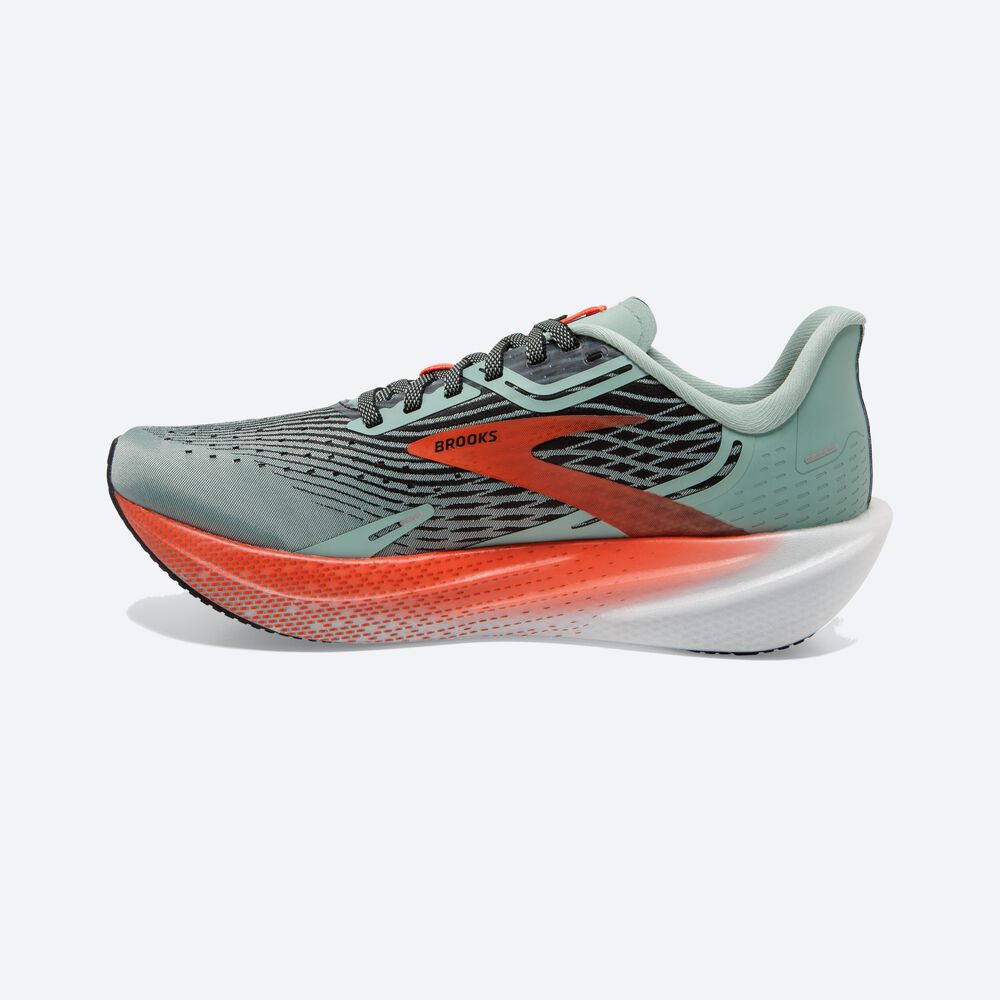 Brooks Hyperion Max παπουτσια για τρεξιμο γυναικεια μπλε/ροζ | GR584362