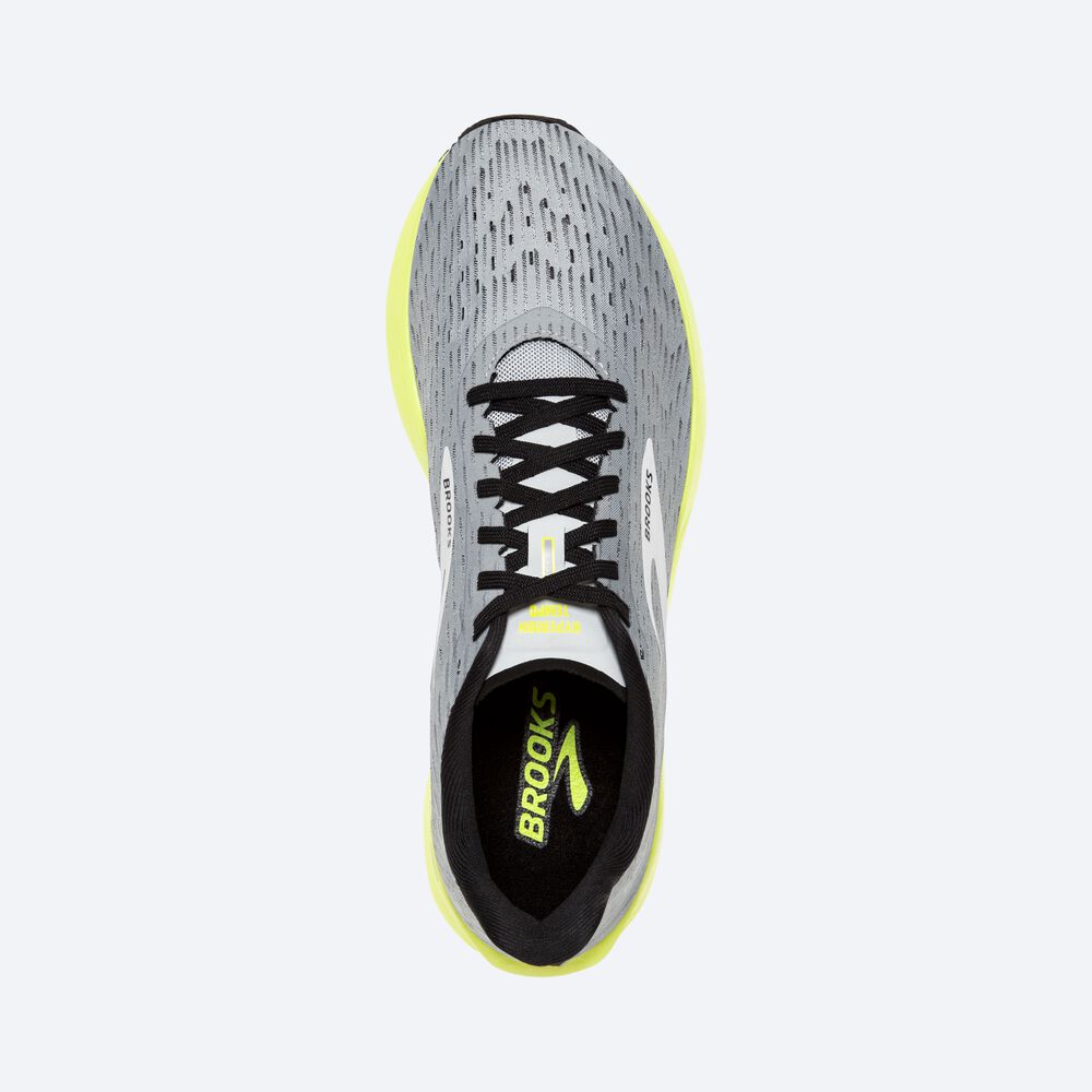 Brooks Hyperion Tempo αθλητικα παπουτσια running ανδρικα γκρι/μαυρα | GR369718