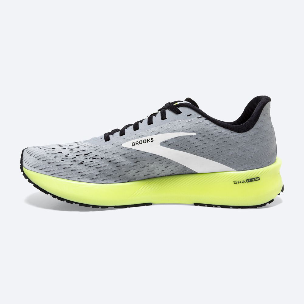 Brooks Hyperion Tempo αθλητικα παπουτσια running ανδρικα γκρι/μαυρα | GR369718